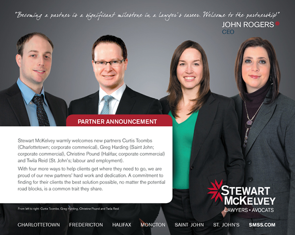 stewart mckelvey lawyers avocats